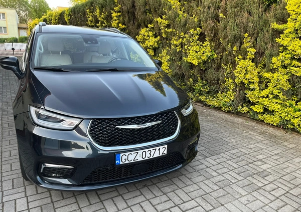 Chrysler Pacifica cena 139500 przebieg: 58500, rok produkcji 2021 z Człuchów małe 326